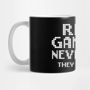 Real Gamers Never Die They Respawn Mug